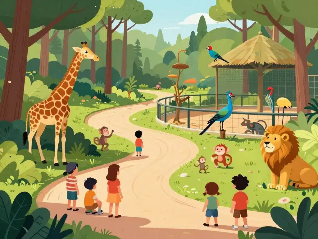 Parcours animalier zoo du Bassin d’Arcachon