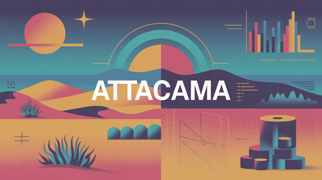 attacama illustration confusion désert et données