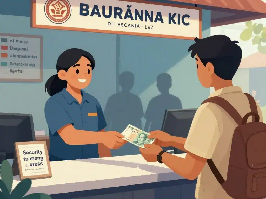 Échange sécurisé bali monnaie change bureau officiel