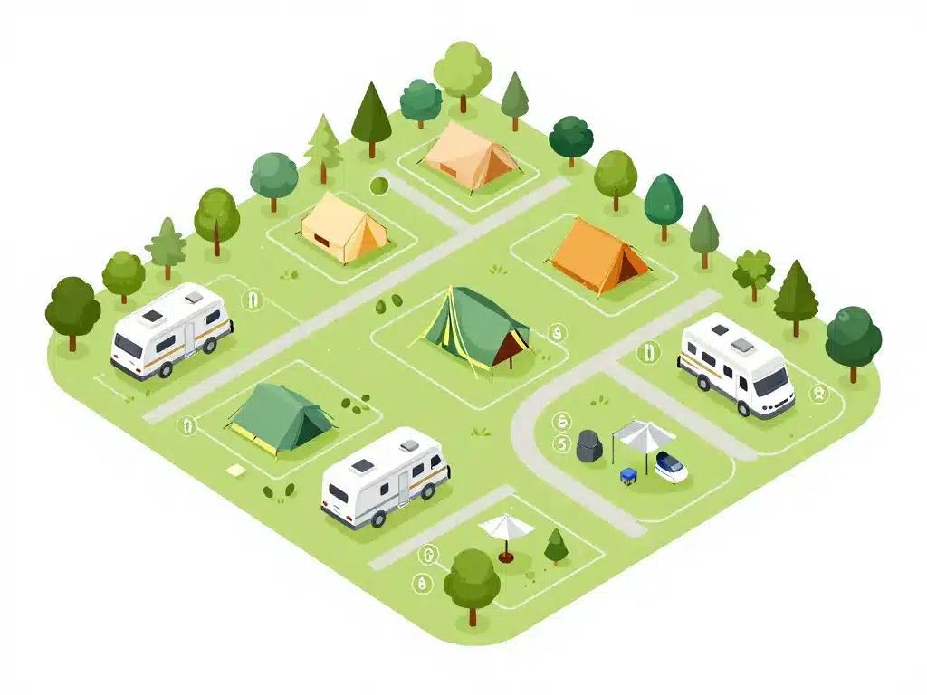 emplacements et mobil-homes camping paradis le viaduc
