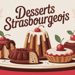 Plateau de dessert strasbourgeois emblématiques