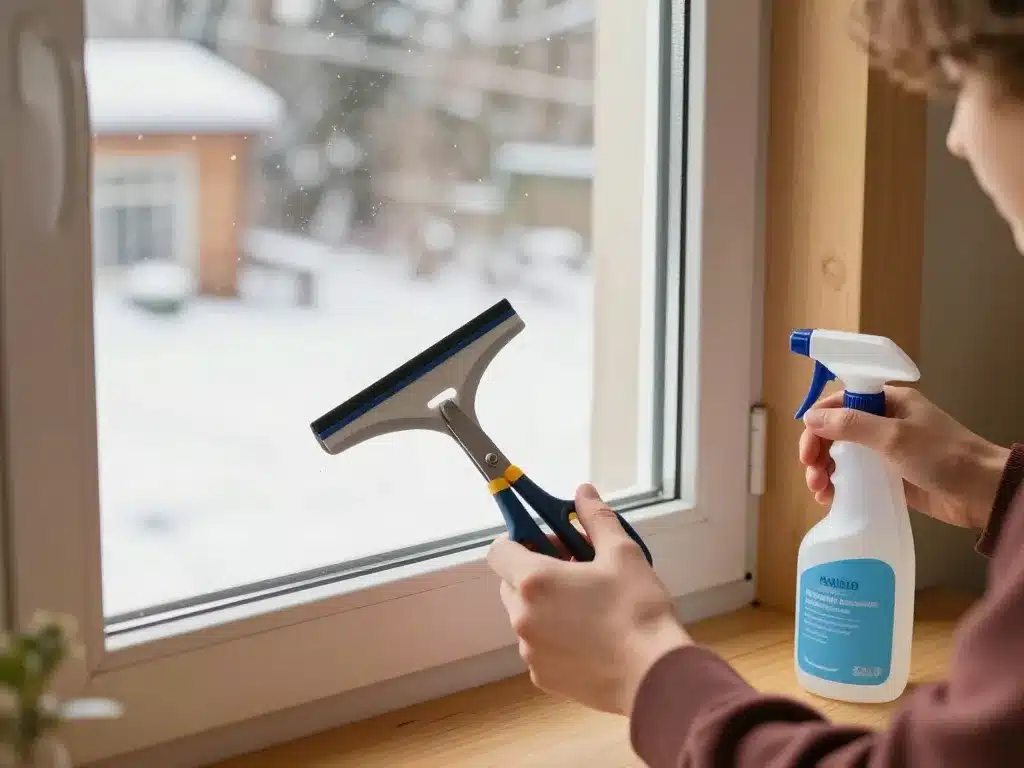 pose film anti froid fenetre installation étape par étape