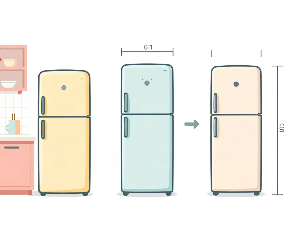 frigo top dimensions types comparaison cuisine