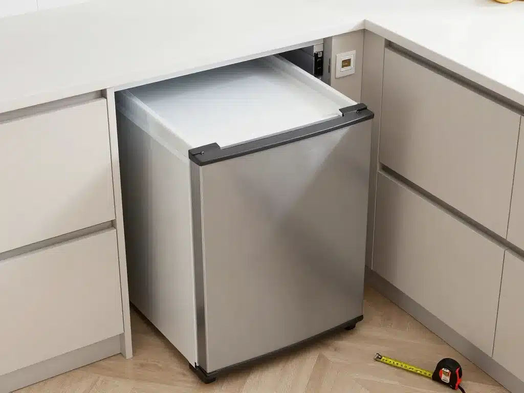 frigo top dimensions mesure et intégration cuisine