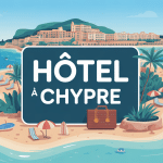 illustration carte hotel chypre villes plages