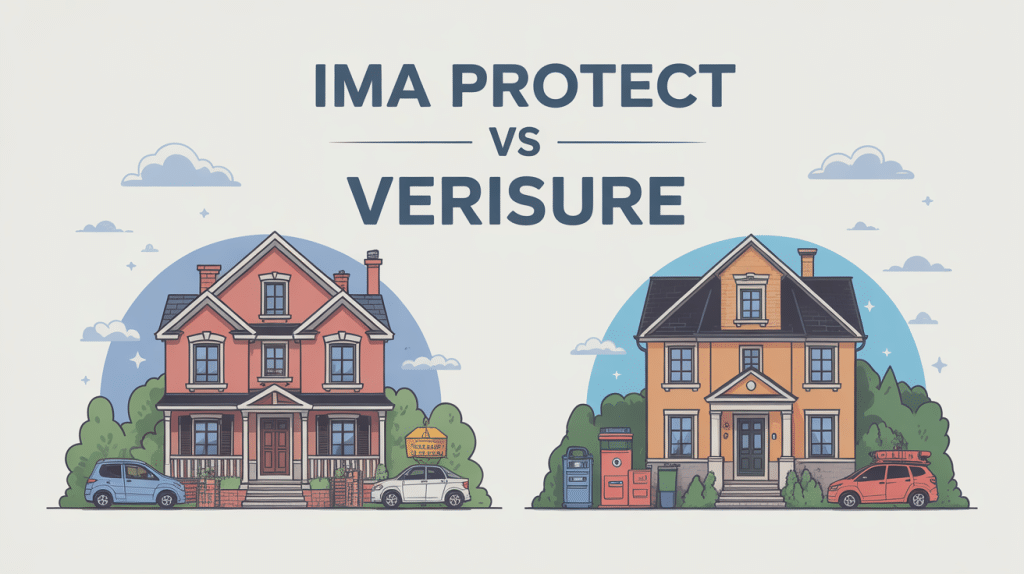ima protect ou verisure illustration sécurité maison