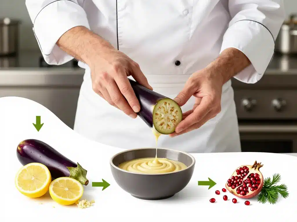 techniques chef pour une texture et présentation parfaites du mutabal