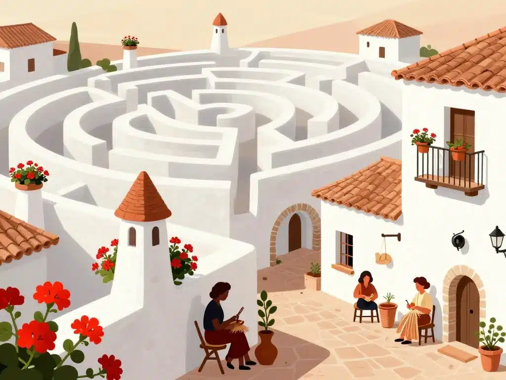 Ruelles pampaneira tradition artisanat