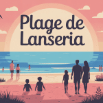 illustration plage de lanseria horizon familles nature