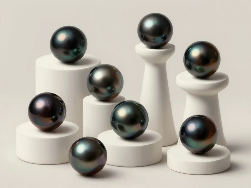 Comparatif visuel perle noire qualité valeur