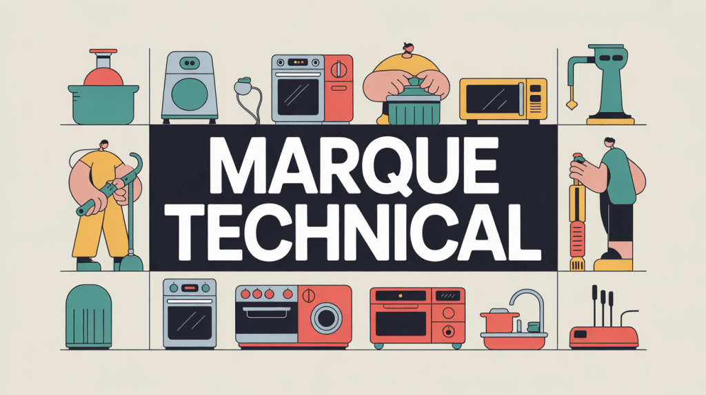 Illustration qui fabrique la marque technical produits fabricants grands distributeurs