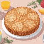 recette galette flocon d avoine sur table petit dejeuner avec ingrédients naturels
