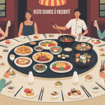 resto chinois a volonté convivial buffet plats variés