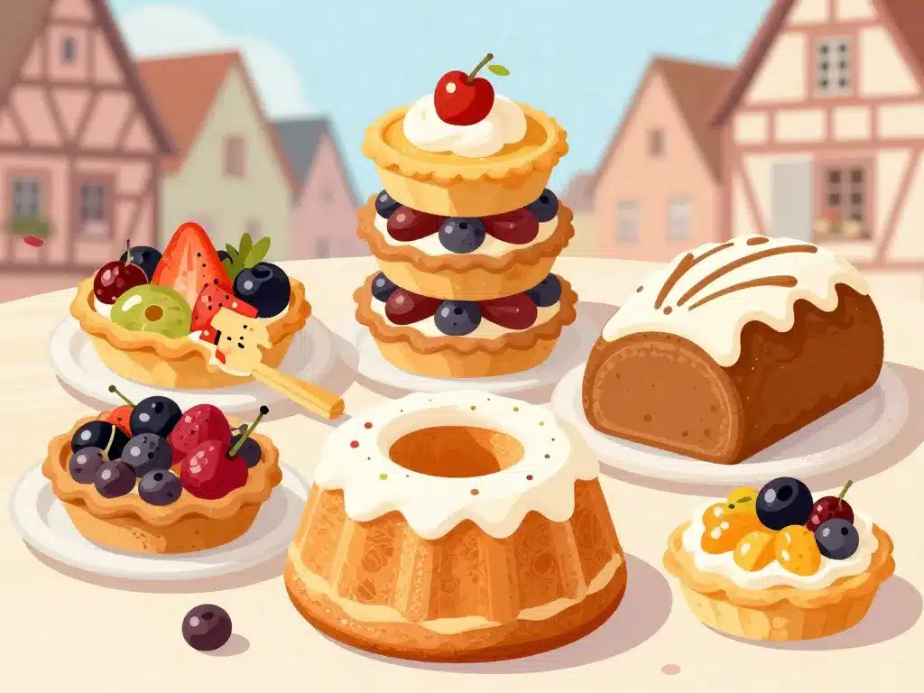 strasbourg dessert kougelhopf bredeles tarte gingembre