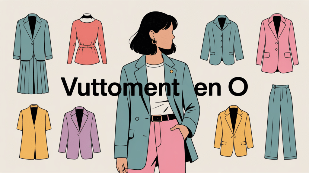 illustration vetement en o silhouette ronde