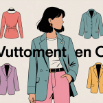 illustration vetement en o silhouette ronde