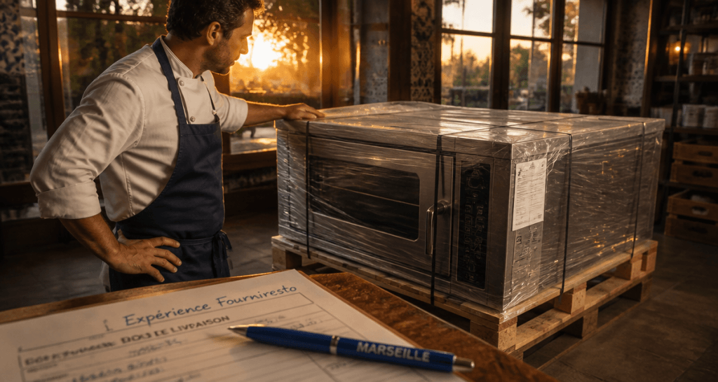 avis fourniresto livraison four professionnel