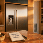comment intégrer un frigo américain dans une cuisine contemporaine