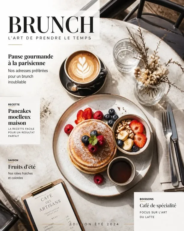 Brunch gourmand et café de spécialité au Passager Café Paris