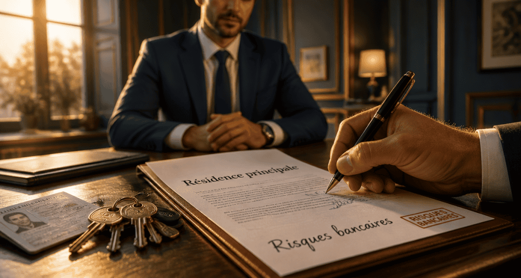 Mentir au banquier résidence principale signature document