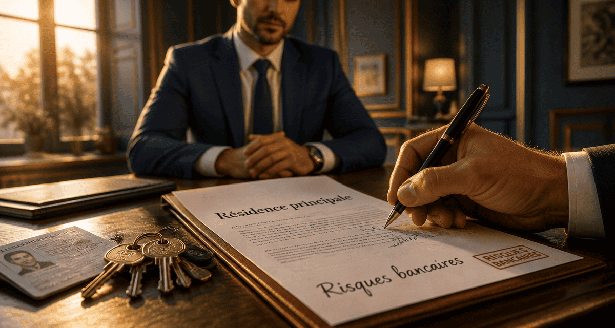 Mentir au banquier résidence principale signature document