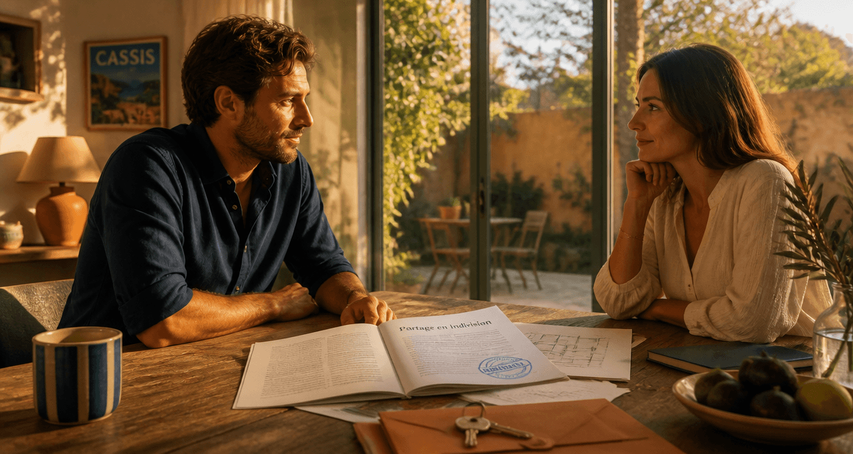 séparation couple non marié maison documents partage