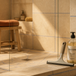 travertin salle de bain inconvénients joints bleus