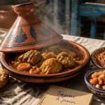 Accompagnement tajine avec 3 féculents et semoule