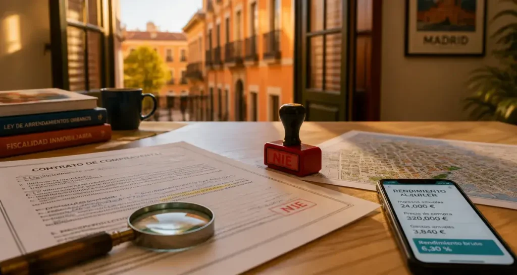 Investir en immobilier en espagne : contrat, NIE et calcul de rendement locatif 7%