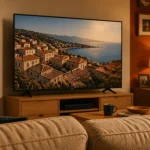 Quelle distance entre TV et canapé pour confort visuel