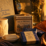 souvenir france artisanat authentique sur table