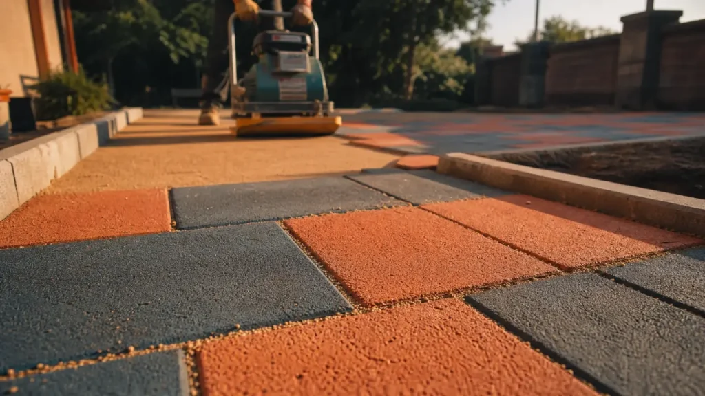 Autobloquant pave : emboîtement et pose des pavés autobloquant pavés