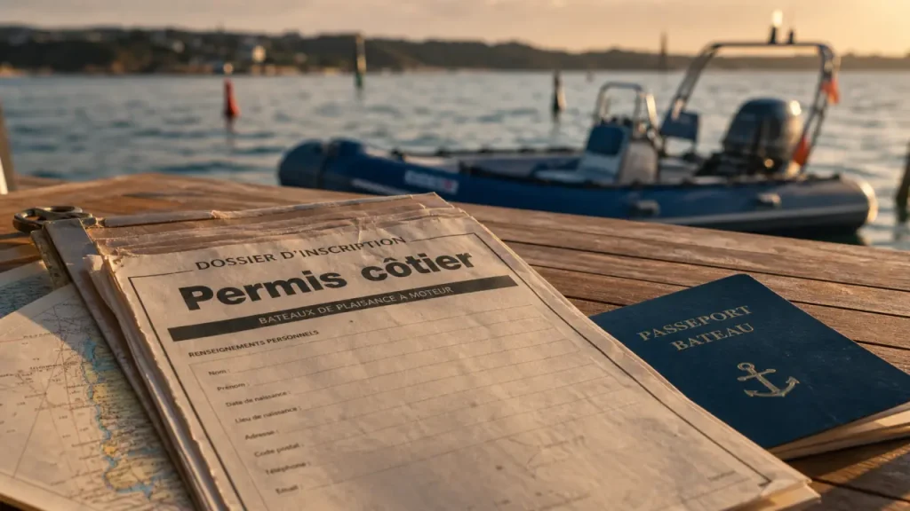 Les différents permis bateau : dossier Permis côtier et carte marine
