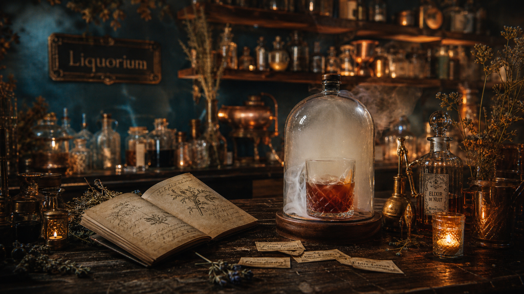 Liquorium Paris : grimoire à cocktails dans un speakeasy