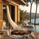 Location villa corse luxe avec piscine et vue mer