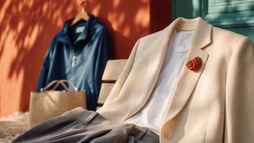Tendance mode 2025 : blazer tailoring crème et accessoires à éviter