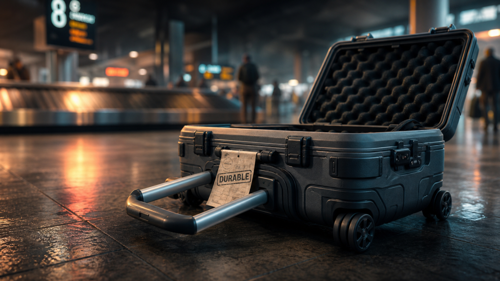 Valise resistante en polycarbonate cabine durable
