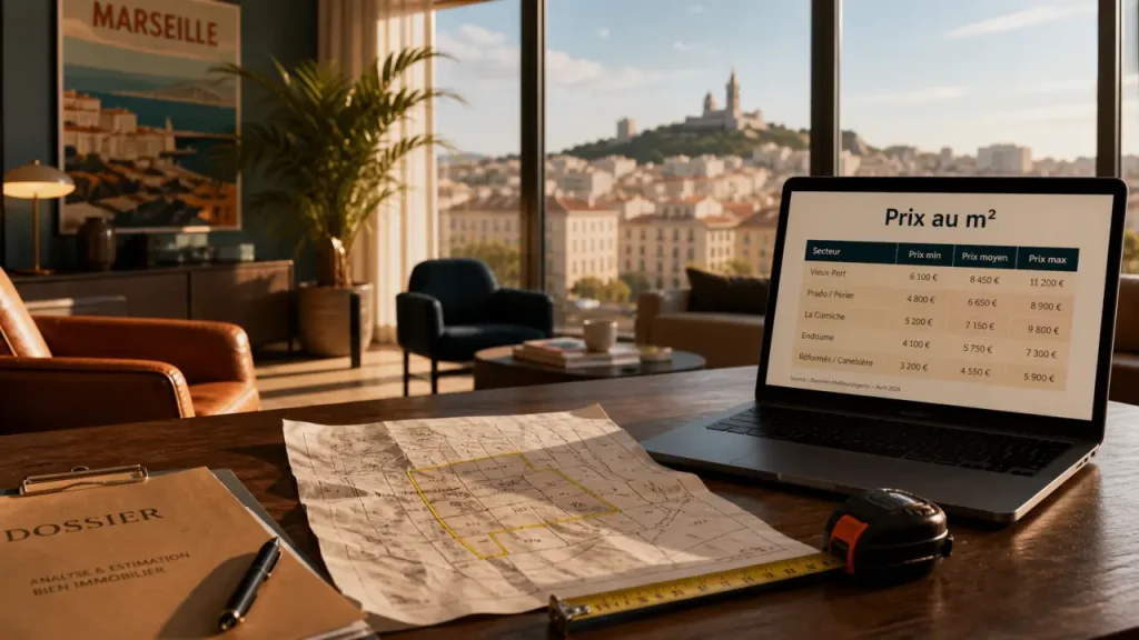 Achat bureaux Marseille : bureau avec vue sur Vieux-Port
