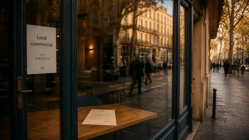 local commercial aix en provence au centre historique, vitrine et agence