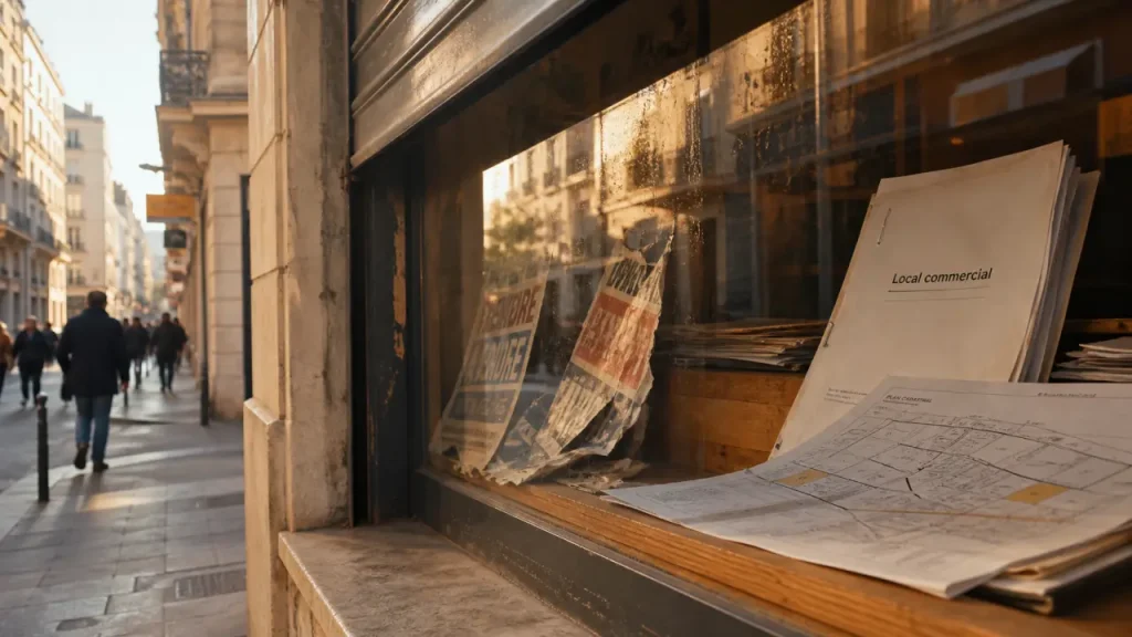 Local commercial Marseille : vitrine en rue, quartier et loyer