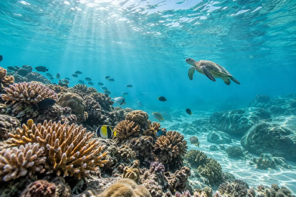 Explorer les trésors sous-marins lors de vos prochaines vacances aux Seychelles dans le parc marin de Sainte-Anne