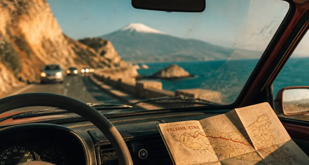 Sicile circuit 1 semaine : route vers l’Etna, départ Palerme ou Catane